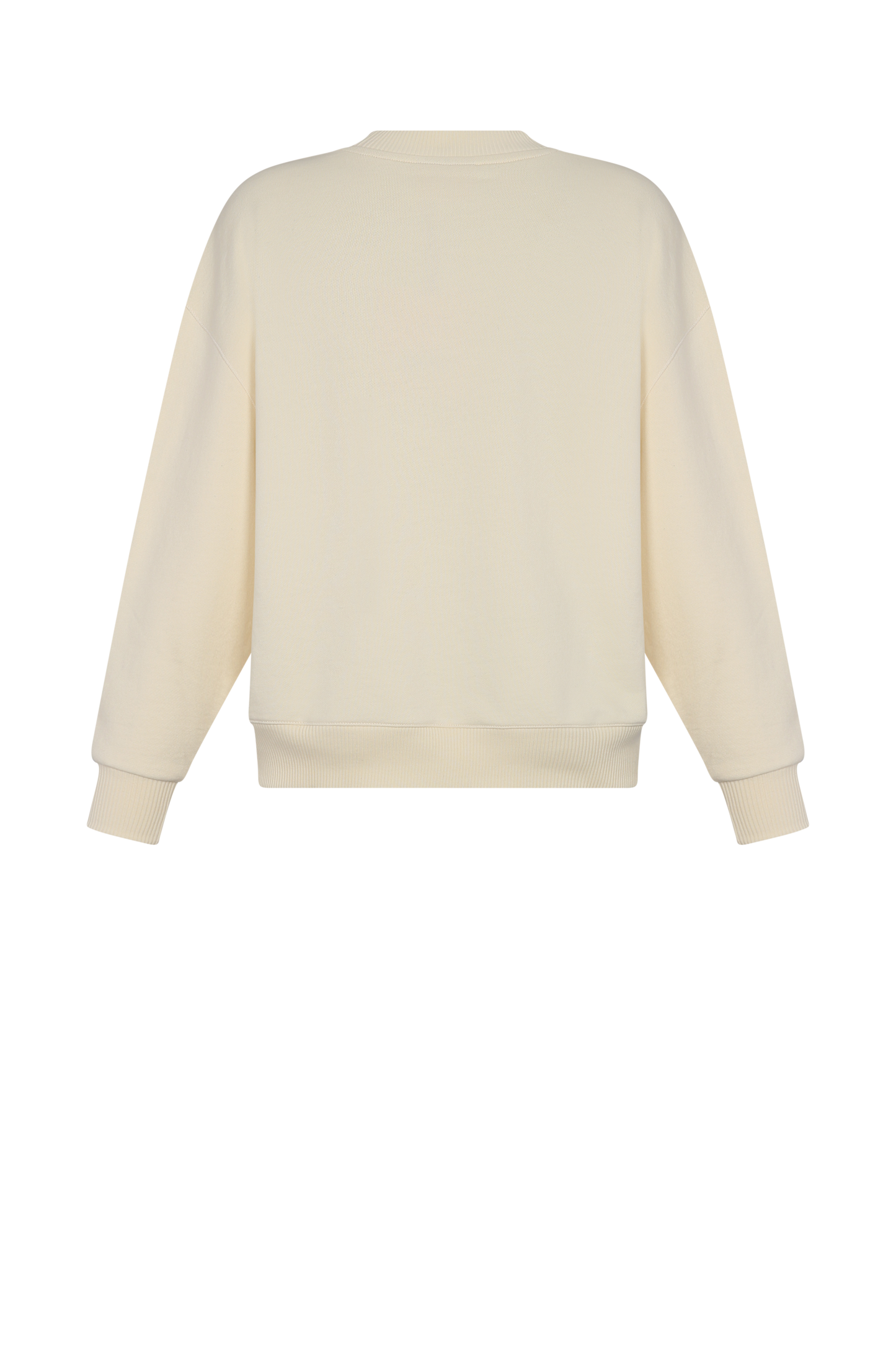 Polera Kate cuello redondo de algodón color crudo Clubmatte