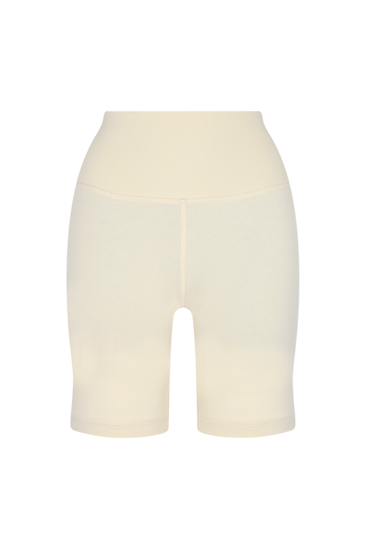 Biker corto color crudo Clubmatte vista frontal