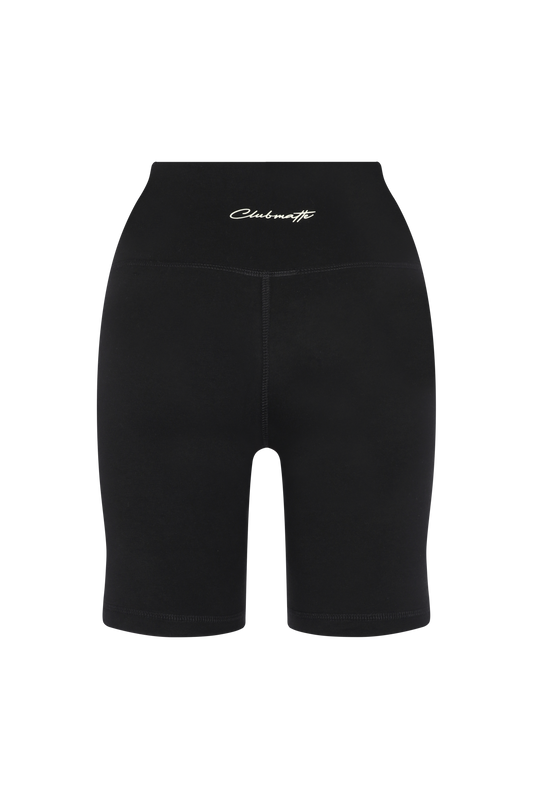 Biker corto color negro Clubmatte vista posterior